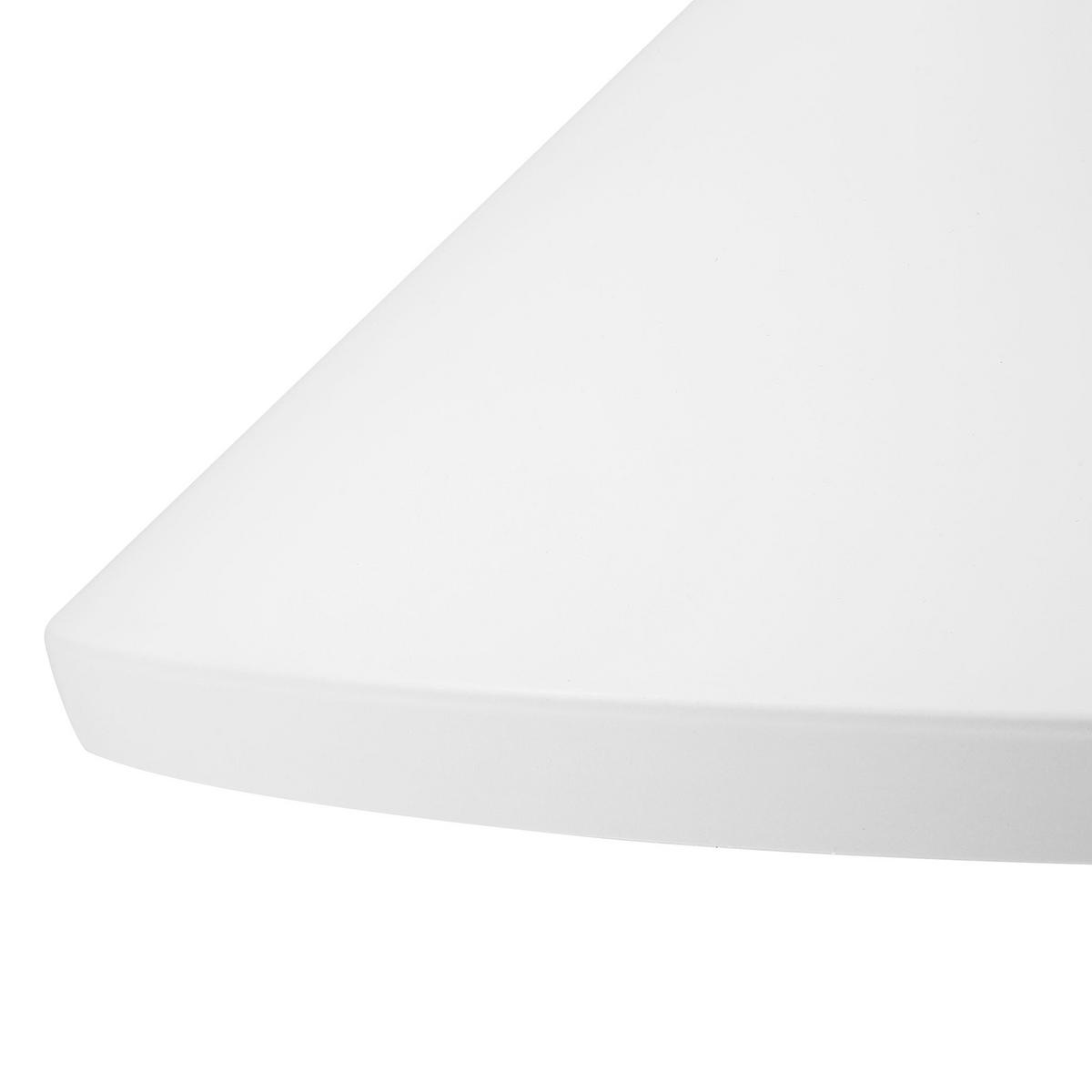 HÄNGELEUCHTE Liard 33/33/179 cm - Weiß, Metall (33/33/179cm) - Beliani