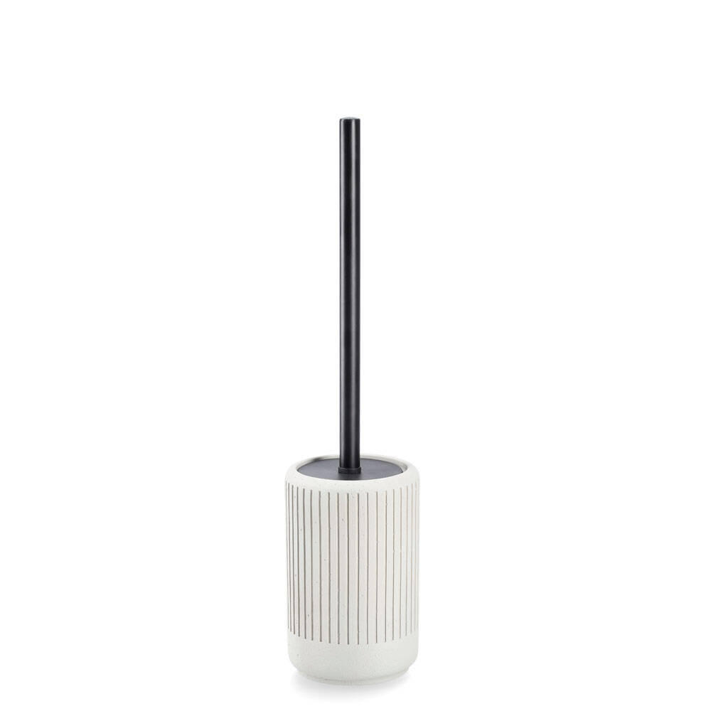 TOILETTENBÜRSTE Ø10,3x42 - Weiß, Stein (10.3/42/10.3cm)