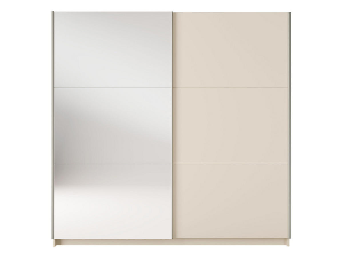 KLEIDERSCHRANK Wüstensand 201/207/60 - Beige, Holzwerkstoff (201/207/60cm) - RAUMHIRSCH FURNITURE