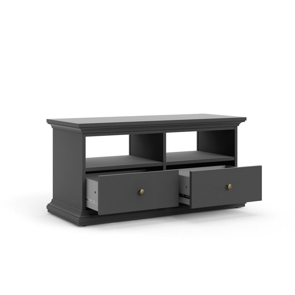 TV-ELEMENT Venedig Grau 103/42/51 cm - Grau, Holzwerkstoff (103/51/42cm) - ebuy24