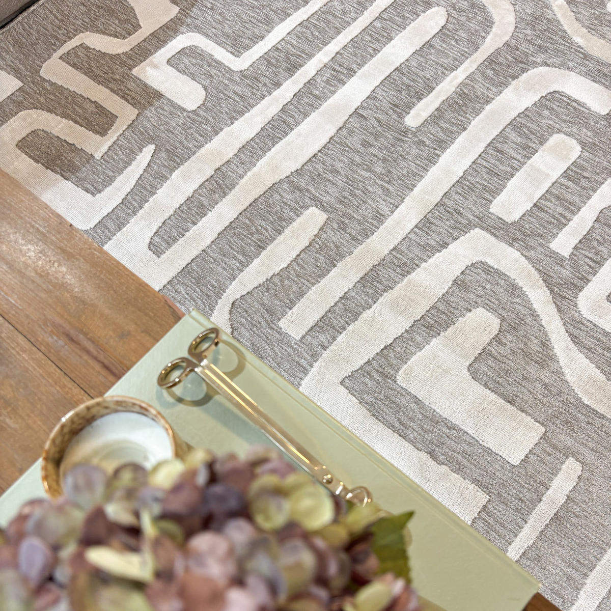 IN & OUTDOOR TEPPICH 228/340 cm GARDEN Grau - Grau, Textil (228/340cm) - Nazar Rugs