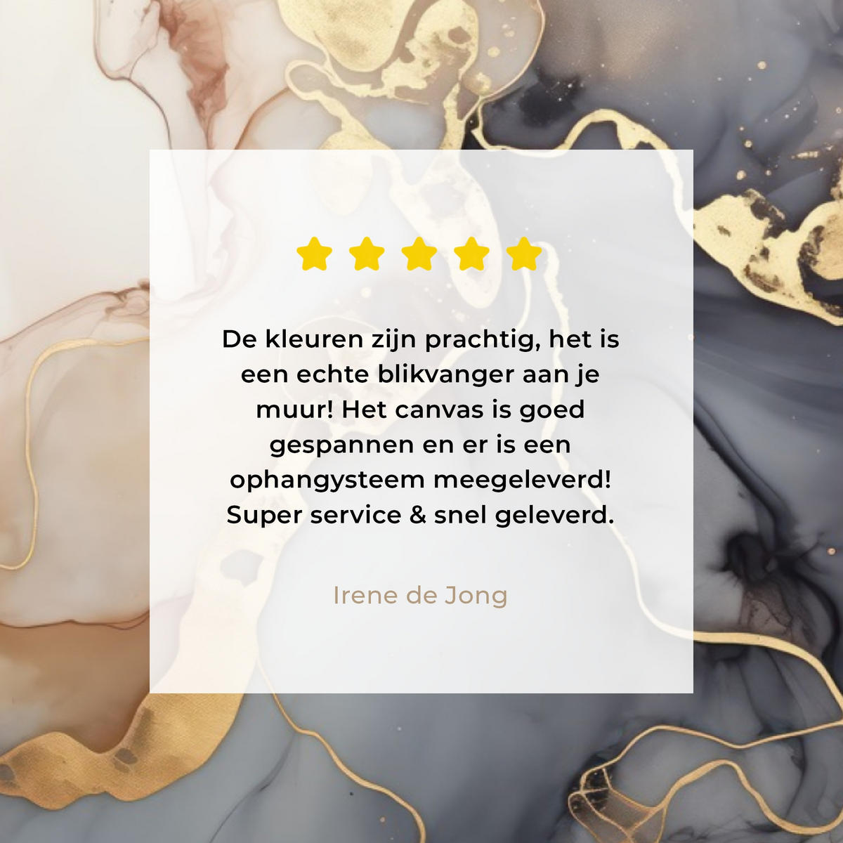 LEINWANDBILD Marmor - Schwarz - Gold - Weiß Wandbild 40x30 cm - Dunkelgrau, Textil (40/30cm) - MuchoWow