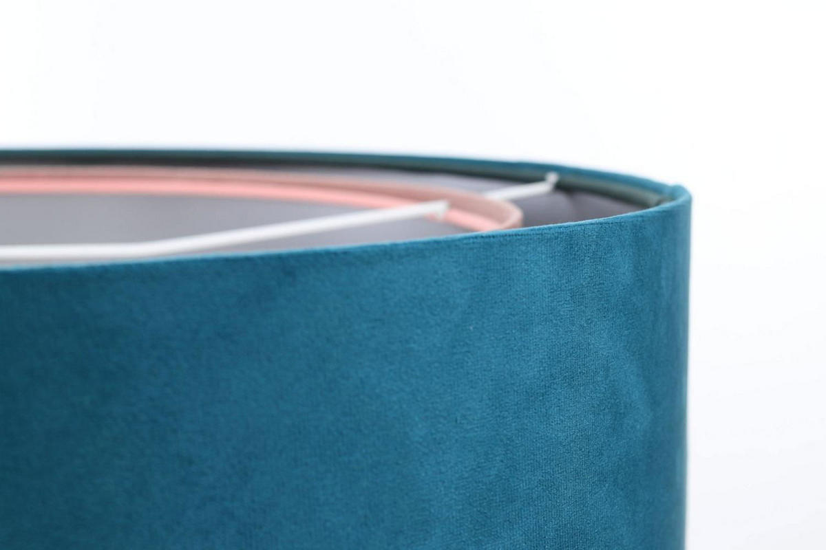 HÄNGELEUCHTE Rosa 50/23 cm - Blau, Kunststoff (50/1.3/23cm) - ONZENO