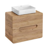 WASCHTISCH Luton-56 - Braun, Holzwerkstoff (60/67/46cm) - Lomado