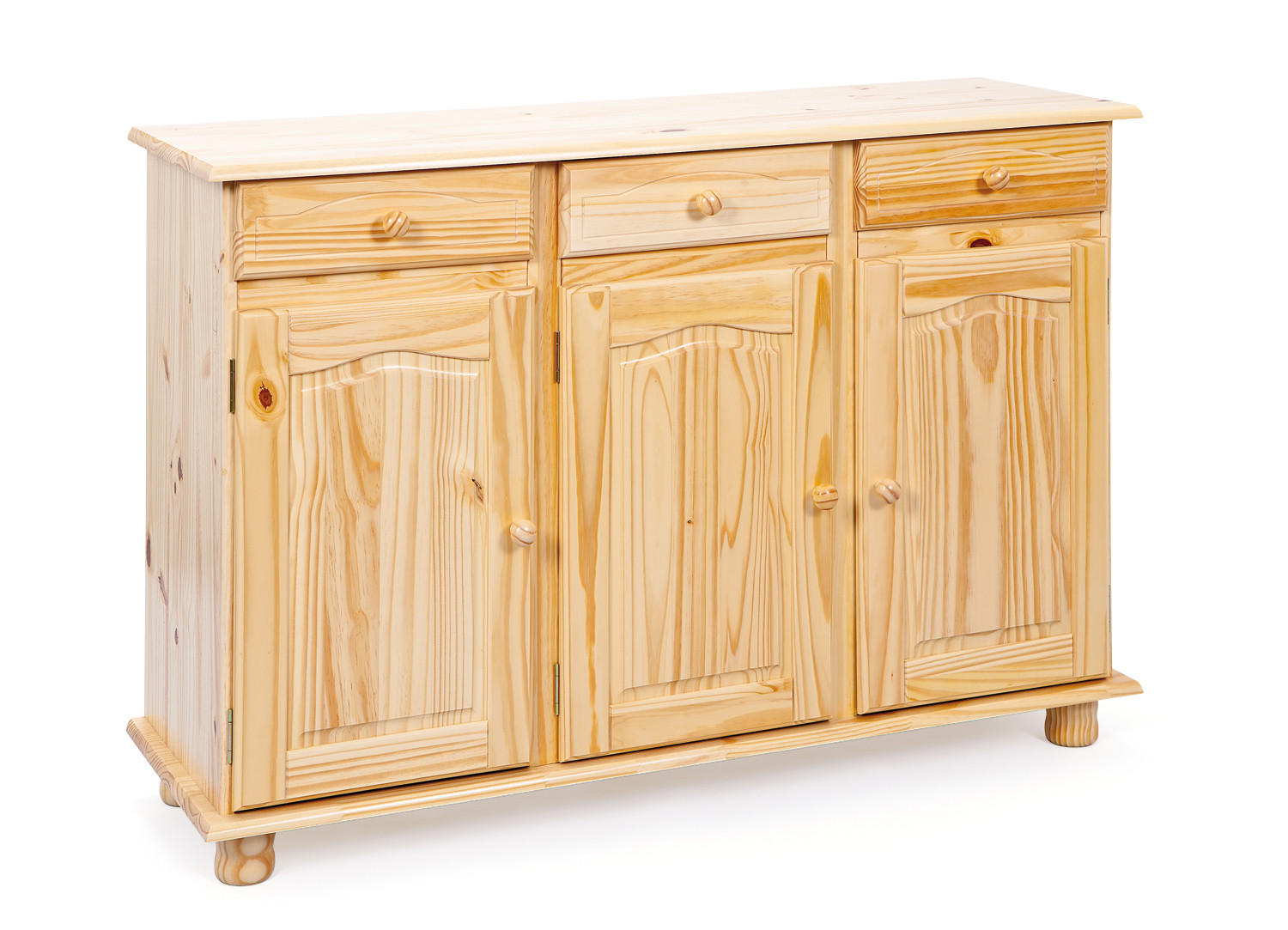 SIDEBOARD natur - Braun, Holzwerkstoff (130/87/43cm) - ebuy24