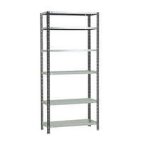 SCHRAUBREGAL PANDA TALL | HxBxT 200x80x30cm | 6 Fachböden | Fachlast 100kg | Anthrazit-Weiß - Anthrazit, Metall (80/200/30cm) - PROREGAL