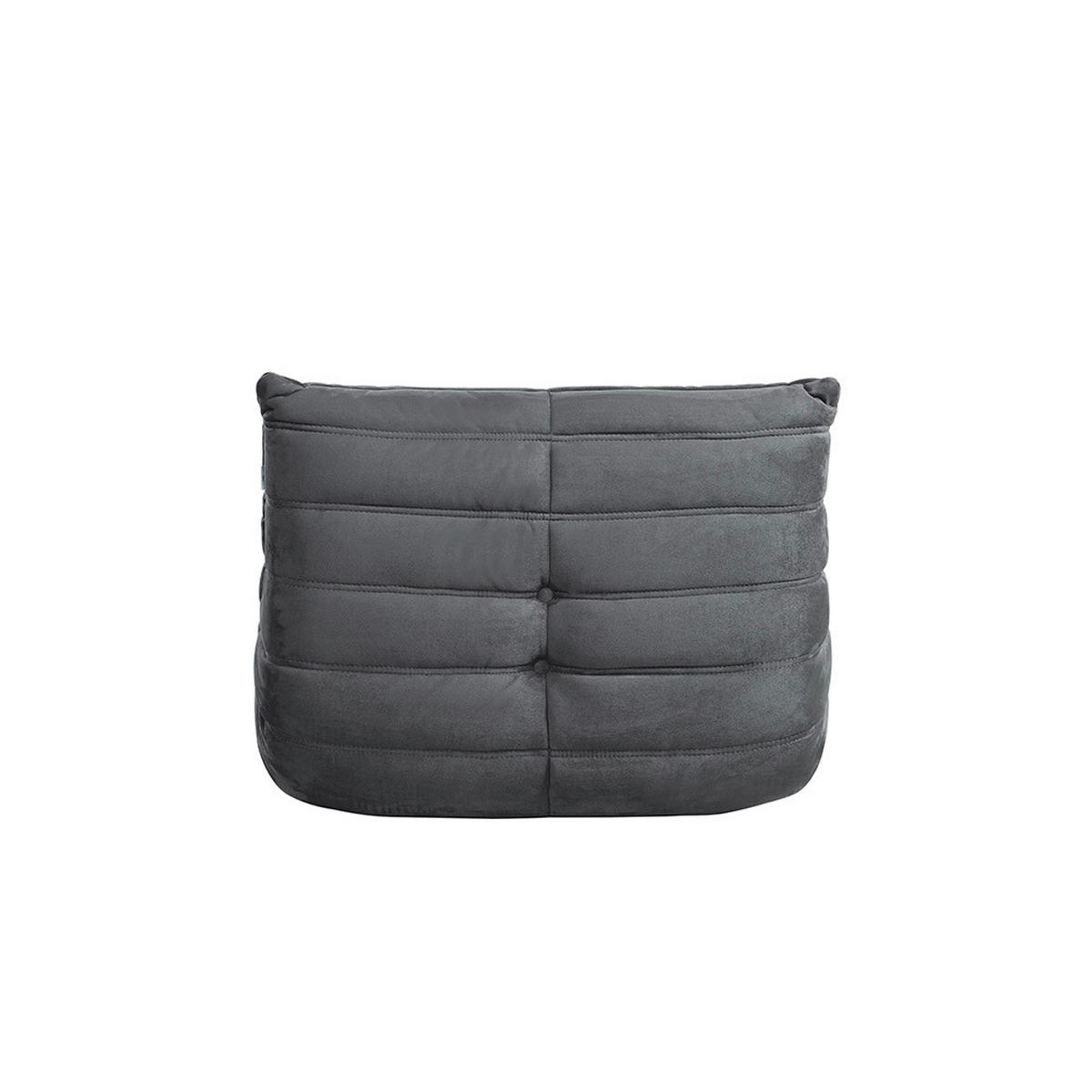 RELAXSESSEL CHILL - Farbe: Anthrazit - Anthrazit, Kunststoff (102/70/87cm) - Home Deluxe
