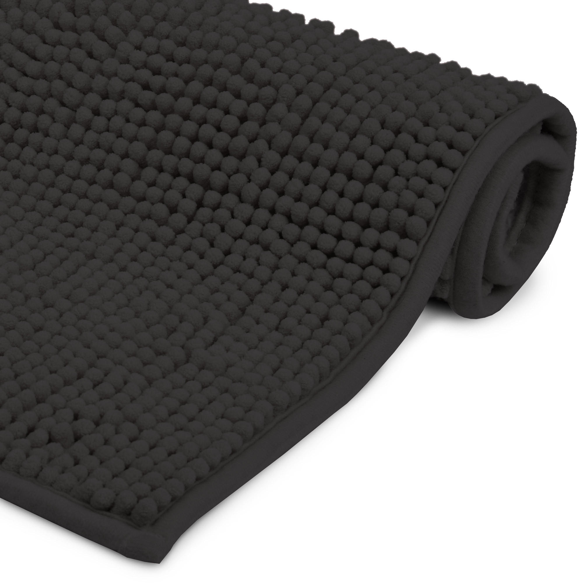 VORLEGER MATTE BeauMare WR 70/100cm Schwarz - Schwarz, Textil (70/100cm) - Beautissu 