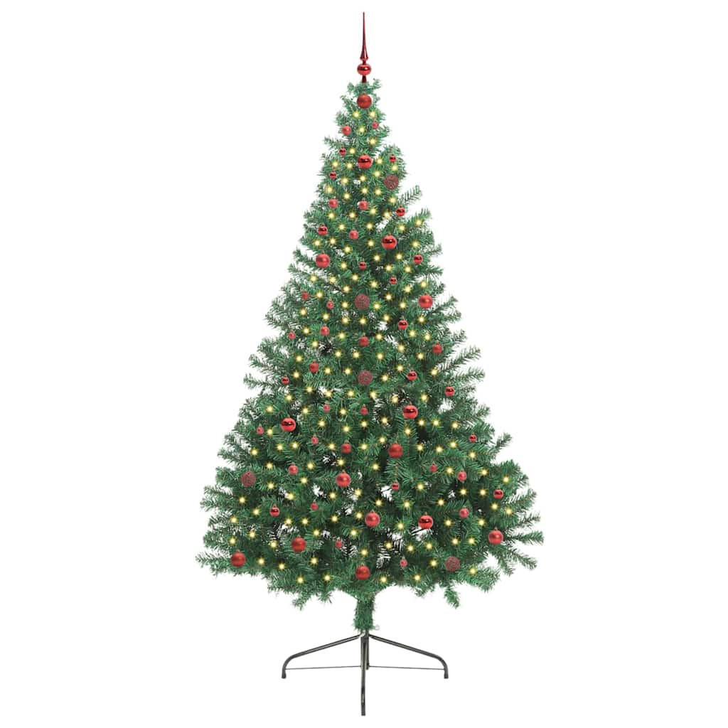 vidaXL Weihnachtsbaum Grün 240 cm