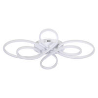 LED-DECKENLEUCHTE Alaric 100/58/9 cm - Weiß, Metall (100/58/9cm) - Nettlife