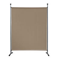 PARAVENT 1-tlg. 150x190 cm Beige - Beige, Metall (150/190cm) - QUICK STAR