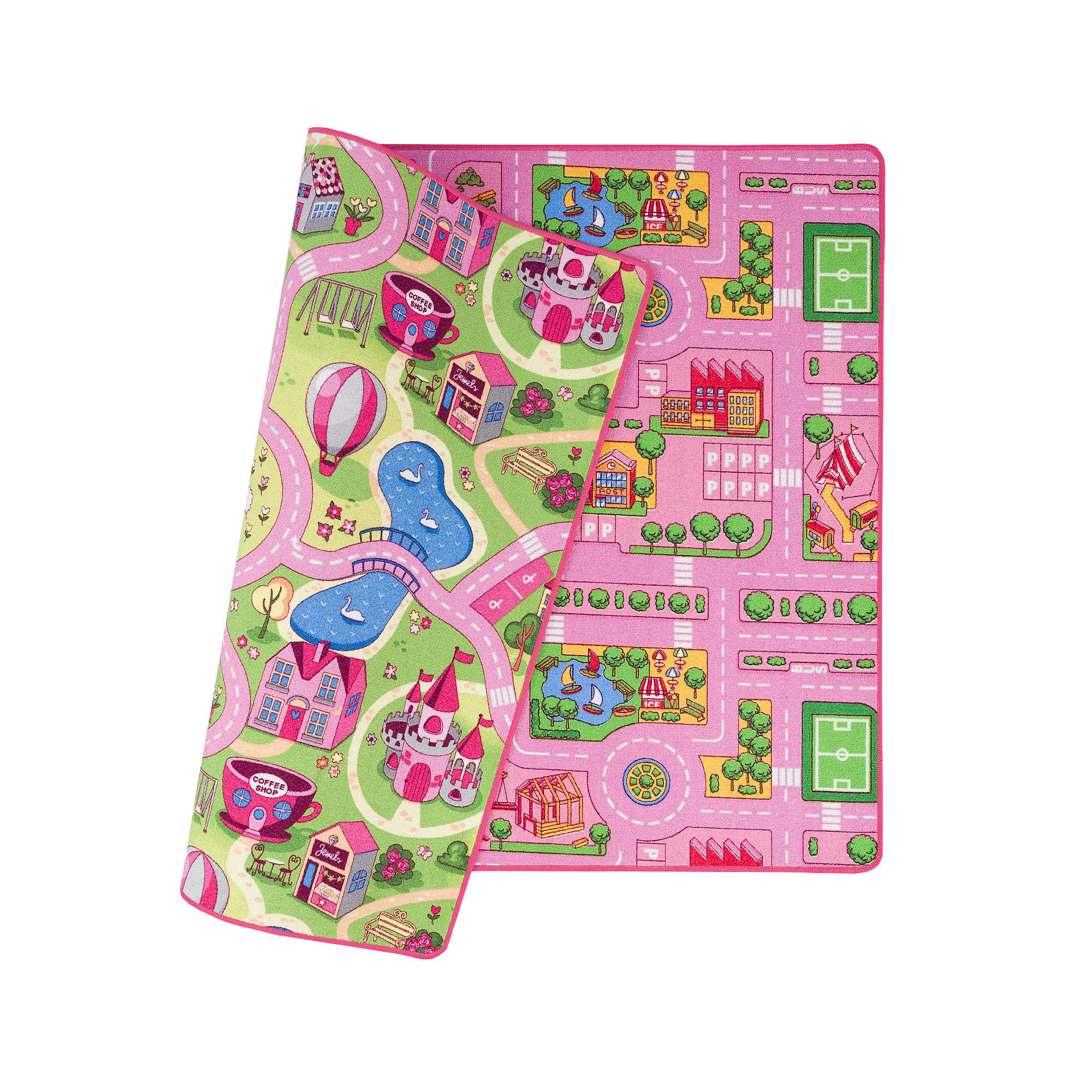 STRASSENTEPPICH BEIDSEITIG GIRLS - Rosa, Textil (200/300cm) - Pergamon
