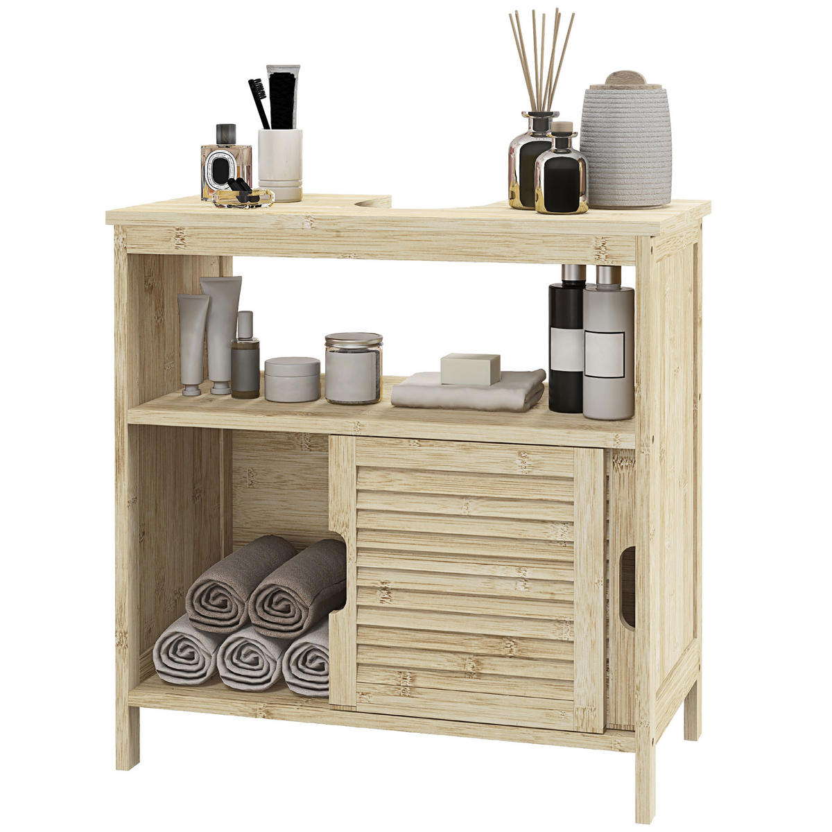 HÄNGESCHRANK Naturholz 1 Stück - Beige, Kunststoff (60/60/30cm) - GiPP