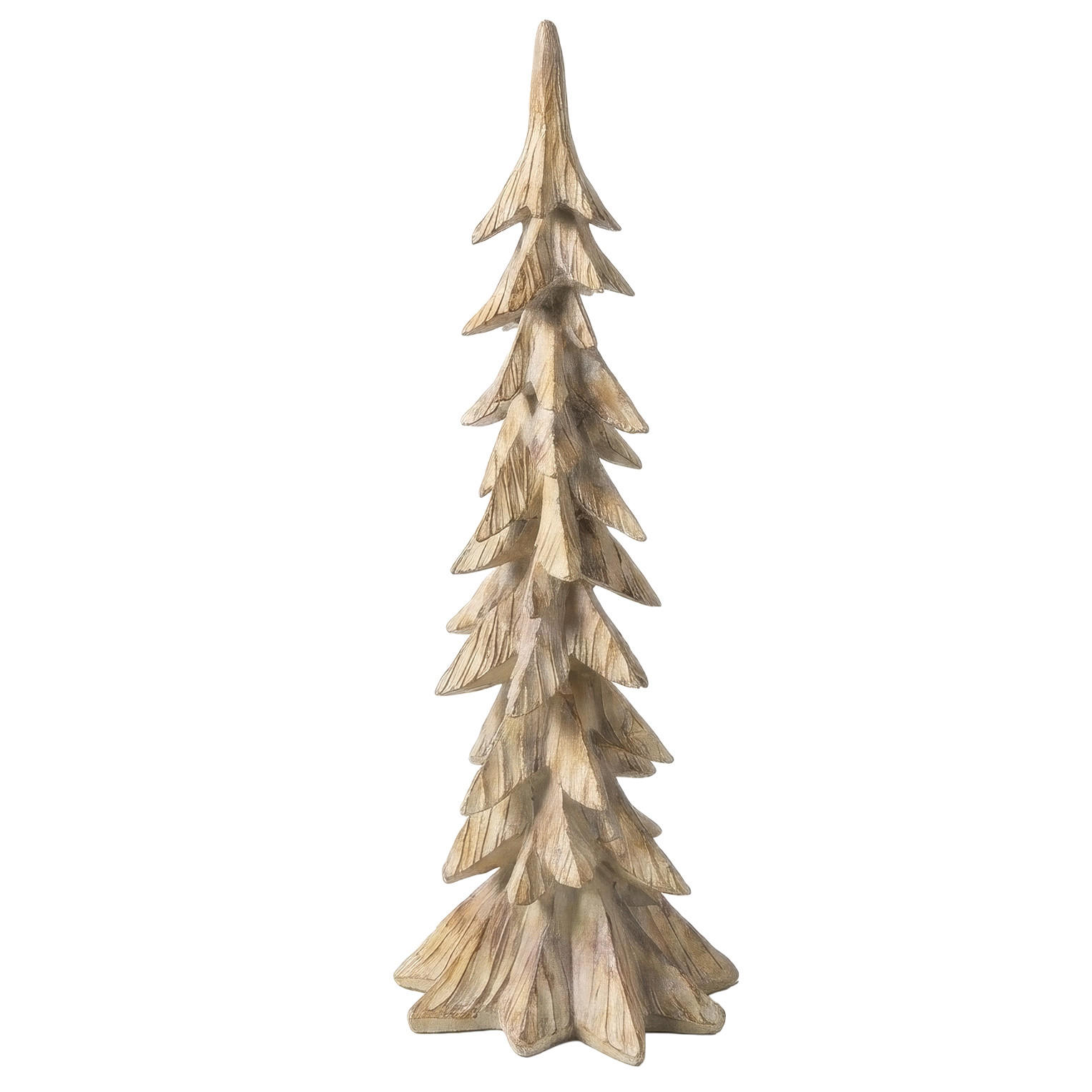 DEKOFIGUR SANTA LILA Polyresin - Grün, Kunststoff (26/65/28cm) - Mondex