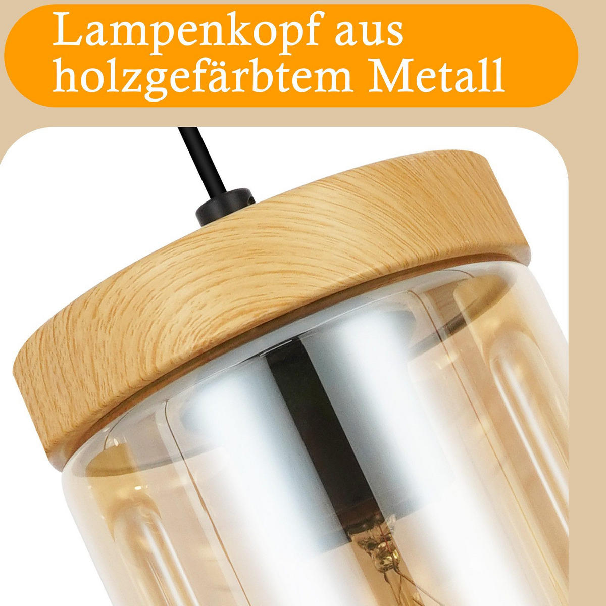 HÄNGELEUCHTE Marren 30/5/143 cm - Schwarz, Metall (5/30/143cm) - Nettlife