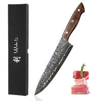 CHEFMESSER 20 cm - Kupferfarben, Holz/Metall (1cm) - Wakoli