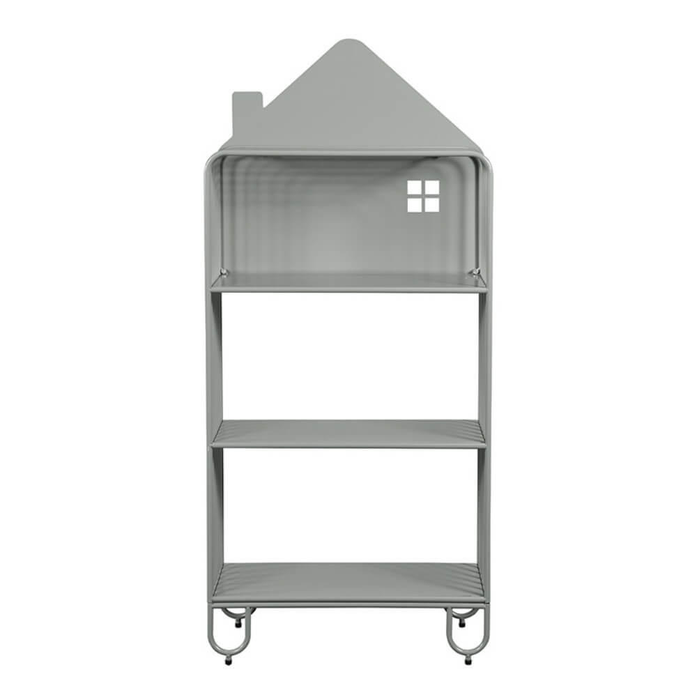 KINDERREGAL TODO - Farbe: Grün - Salbeigrün, Metall (61/134/28cm) - Home Deluxe