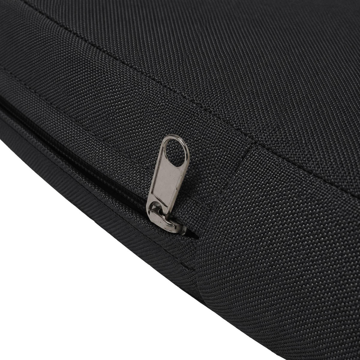 SITZKISSEN eckig 115/57/5 cm Stoff Dunkelgrau - Dunkelgrau, Textil (57/115/5cm) - CLP