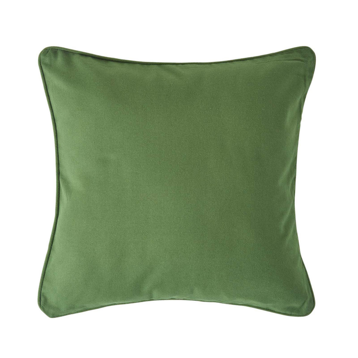 KISSENHÜLLE olivgrün 30/30 cm, 100% Baumwolle - Olivgrün, Textil (30/30cm) - Homescapes