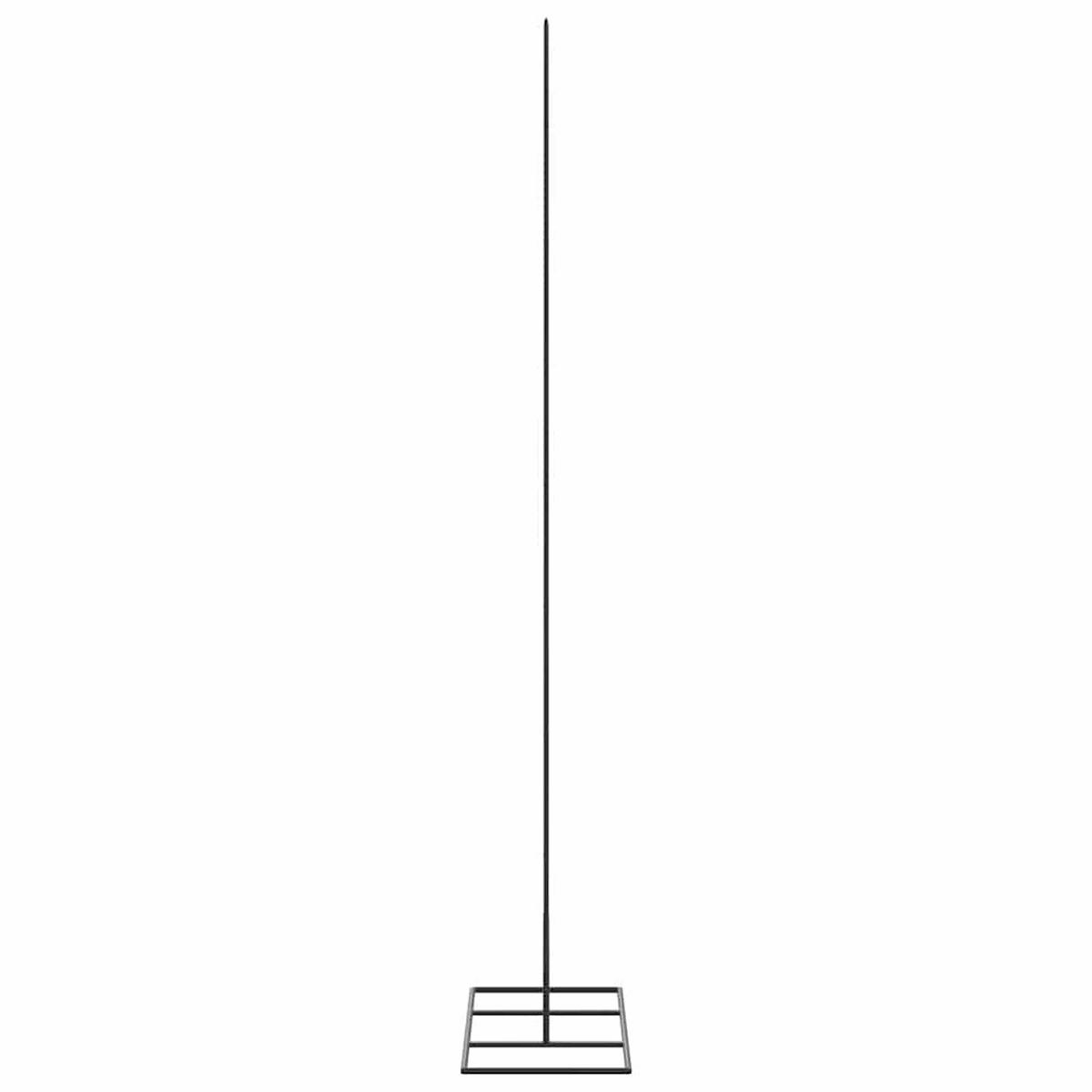 WEIHNACHTSBAUM Metall 65/24/150 Cm Schwarz Stahl - Schwarz, Metall (150cm) - vidaXL