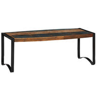 COUCHTISCH Altholz 120x60x45 mehrfarbig lackiert INDUSTRIAL #47 - Multicolor, Holz (120/60/45cm) - Massivmoebel24