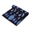 STRANDLAKEN Fische blau 90/180 cm - Dunkelblau, Textil (90/180cm) - Homescapes