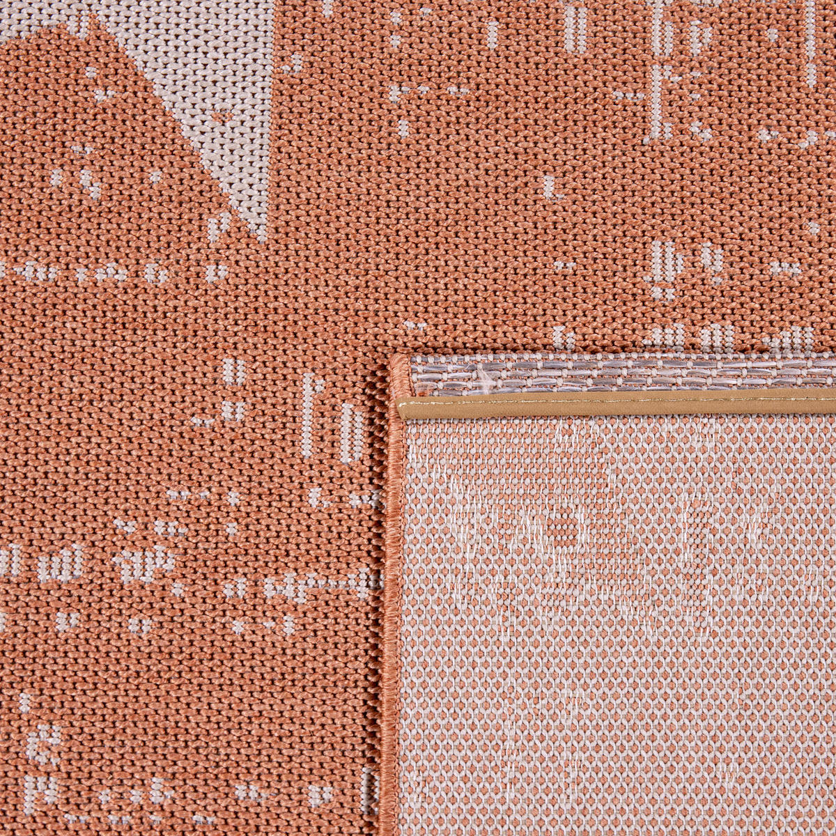 OUTDOORTEPPICH 120/160 cm Nevada 192 - Orange, Textil (120/160cm) - Paco Home