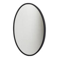 WANDSPIEGEL Rico Schwarz - Schwarz, Metall (40/60/4cm) - LOFT42