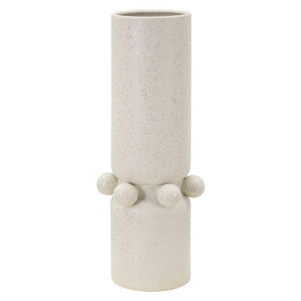 VASE Keramik Potter Ø 21/40 cm - Beige, Keramik (41cm) - Mauro Ferretti
