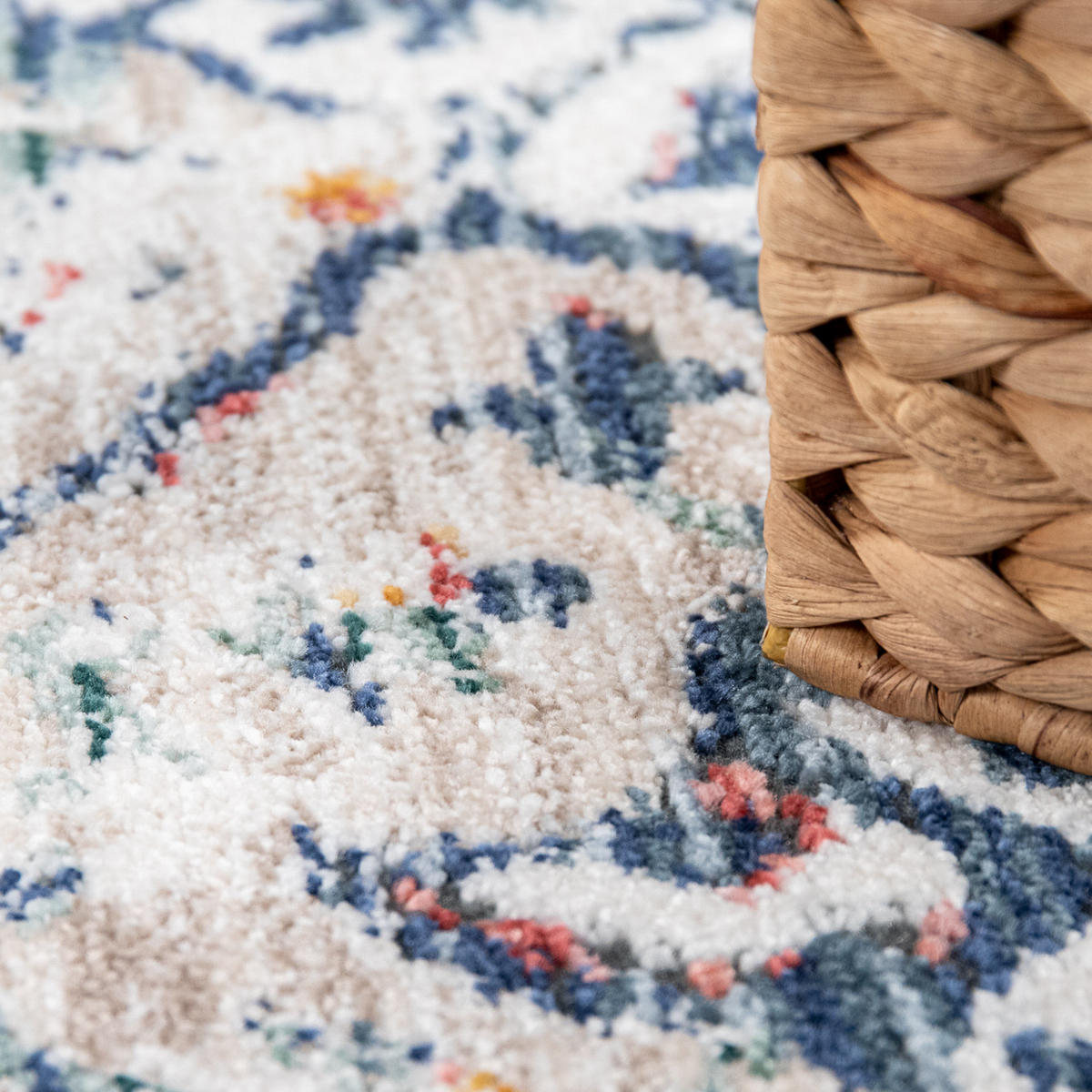 KURZFLORTEPPICH 120/170 cm Herbete 733 - Blau, Textil (120/170cm) - Paco Home