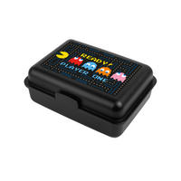 BROTDOSE Pac-Man Ready! Player One Schwarz 17,5 x 12,8 x 6,9 cm - Schwarz, Kunststoff (17.5/6.9/12.8cm) - United Labels