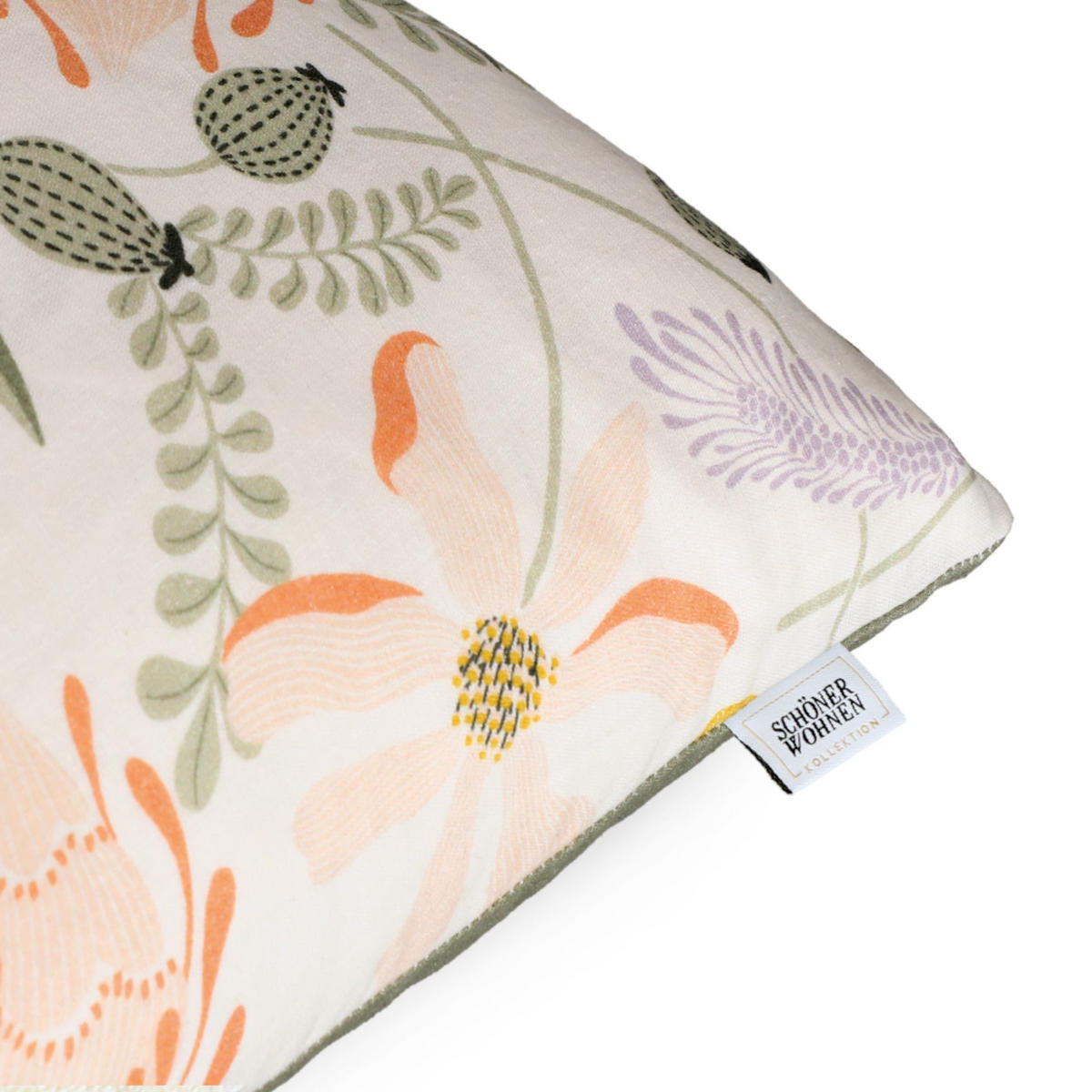 ZIERKISSENHÜLLE PLAYFUL - Grün, Textil (45/45cm) - Schöner Wohnen