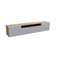 LOWBOARD NADO-W - 200 x 40 x 41 cm - Eiche Artisan/Weiß, Holzwerkstoff (200/40/41cm) - ALTDECOR