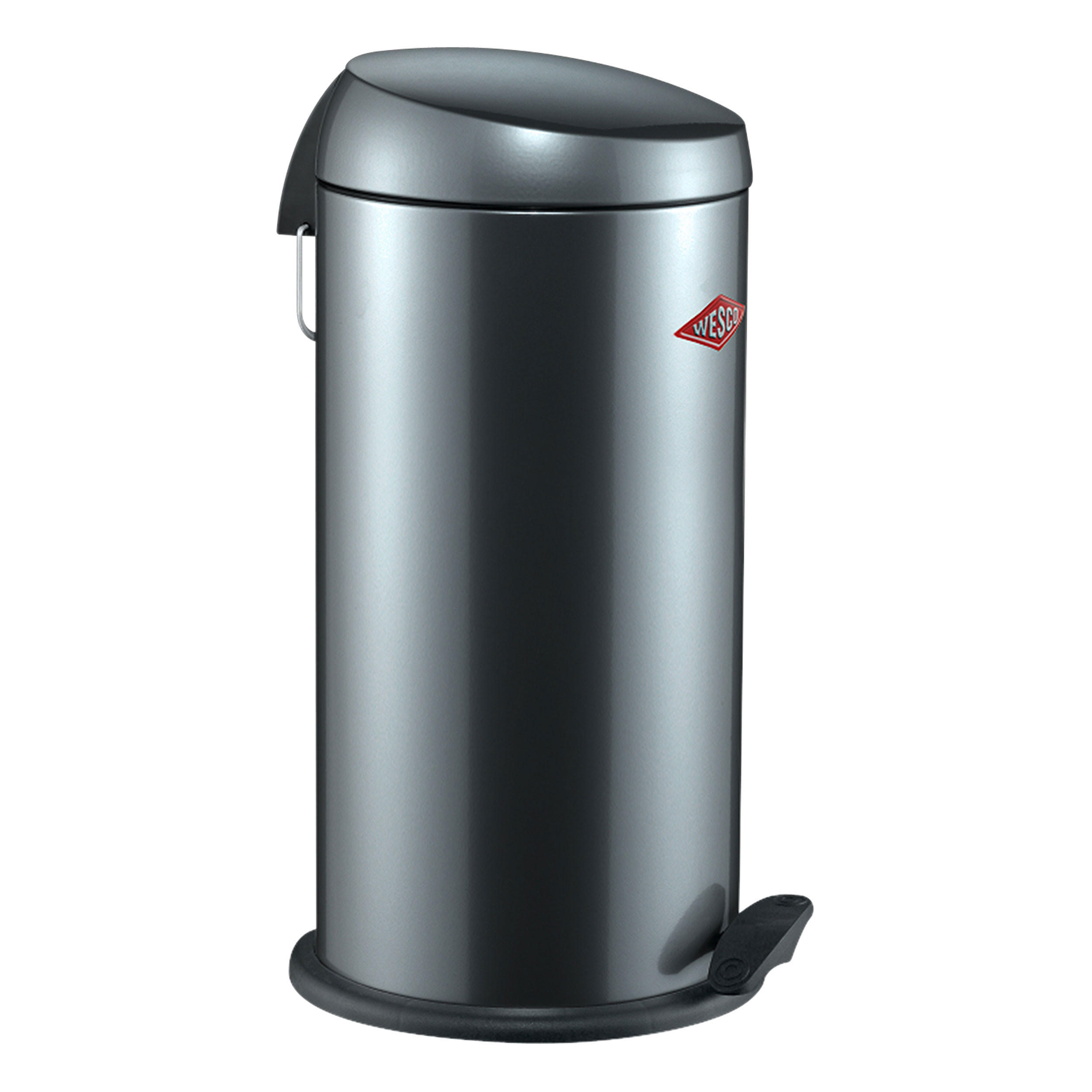 ABFALLSAMMLER Capboy Maxi Base Graphit - Grau, Metall (30/60/30cm) - Wesco
