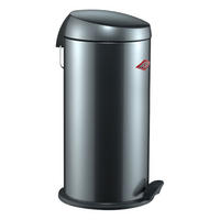 ABFALLSAMMLER Capboy Maxi Base Graphit - Grau, Metall (30/60/30cm) - Wesco