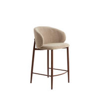 BARHOCKER Aluko Braun 57/55/94 cm - Braun, Metall (55/94/57cm) - Light & Living