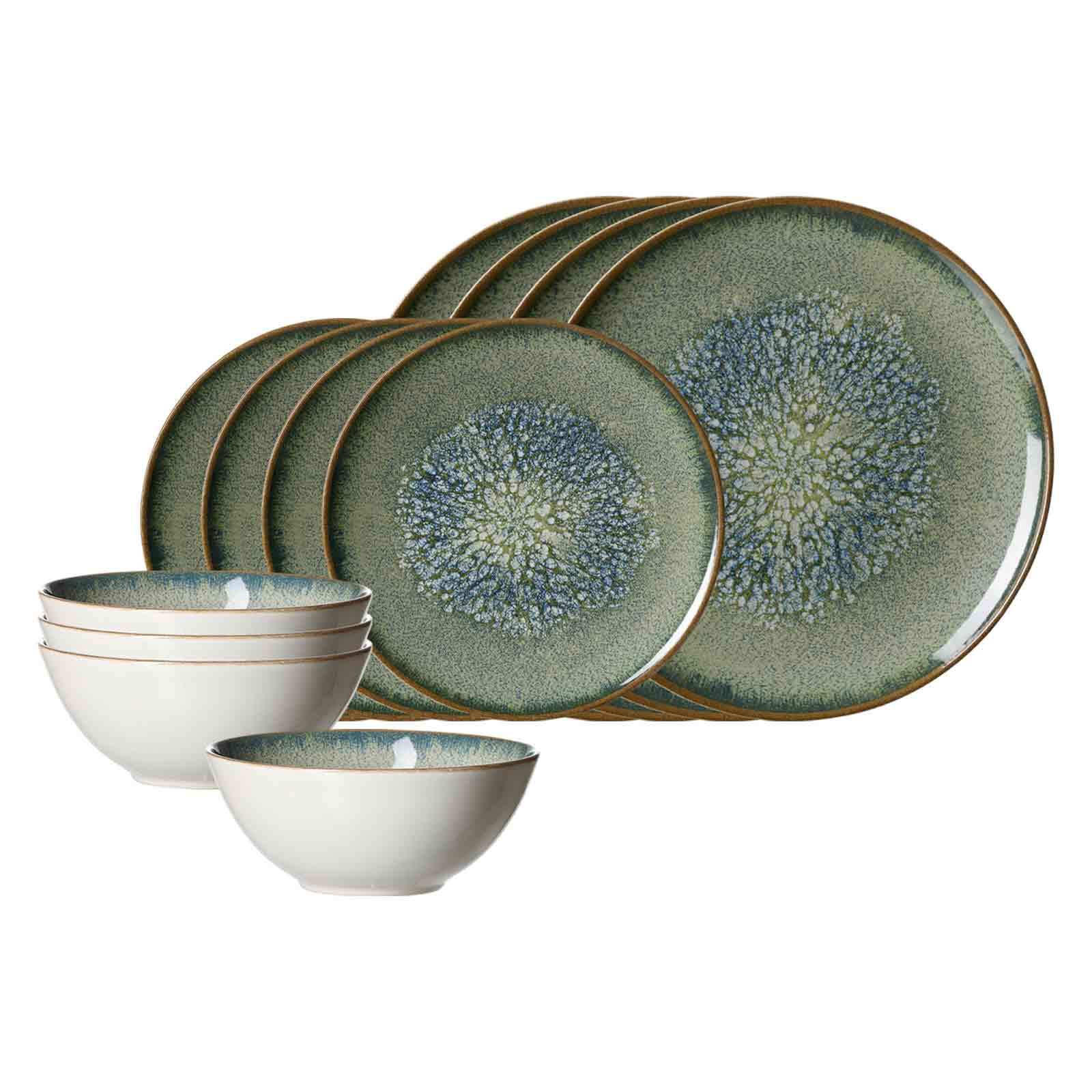 BASIC-SET Verde grün 12er Set - Grün, Keramik (2/2/2cm) - Ritzenhoff Breker