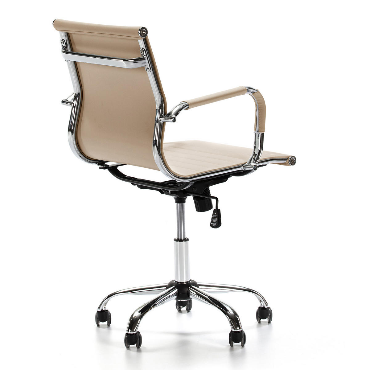 SCAUN ROTATIV Croma cu funcție de pat, culoare taupe - taupe, blană (62/91/54cm) - VS Venta-stock