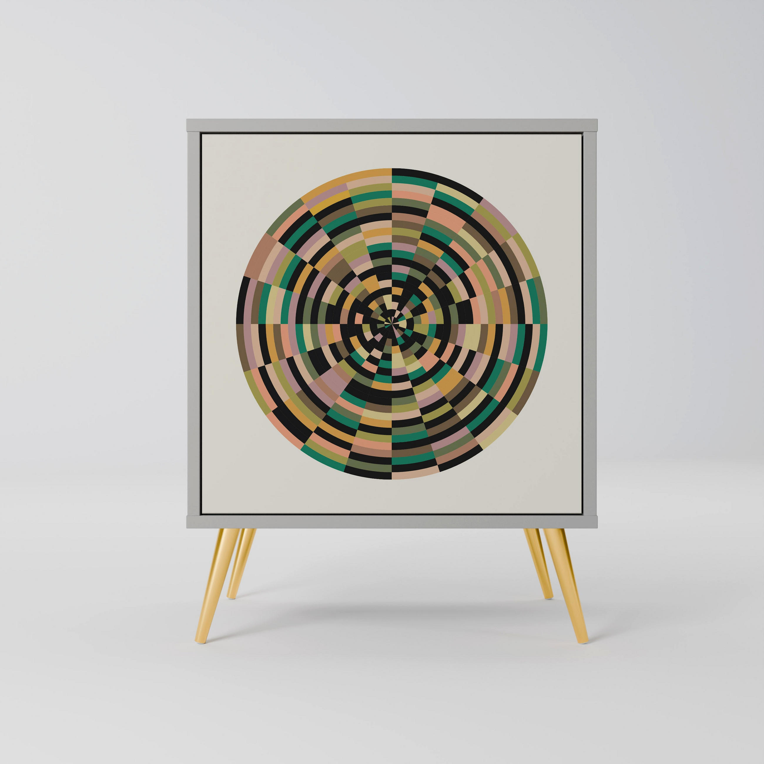 SpaceRebels Sideboard Grau 57.5x75.5x42 cm