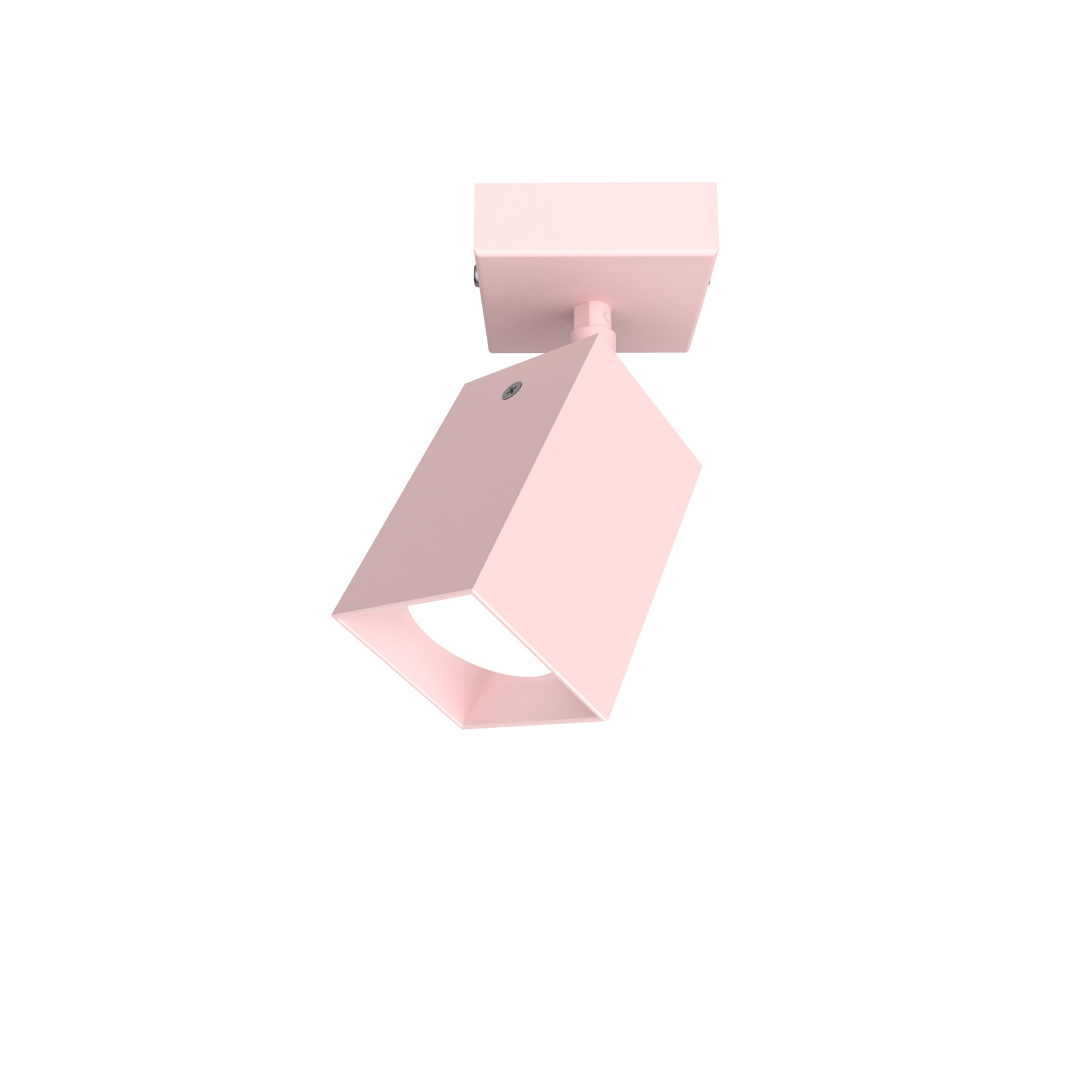 DECKENLEUCHTE - Pink, Metall (7.6/7.6/17cm) - Lumicom