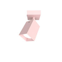 DECKENLEUCHTE - Pink, Metall (7.6/7.6/17cm) - Lumicom