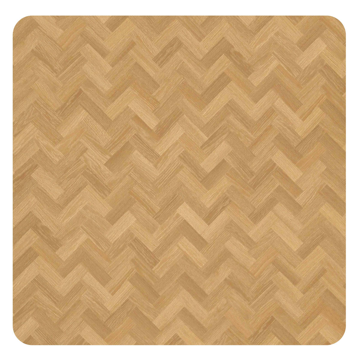 TERRASSENTISCH, Fischgrätmuster - Beige, Holzwerkstoff (70/70/72cm) - Oviala