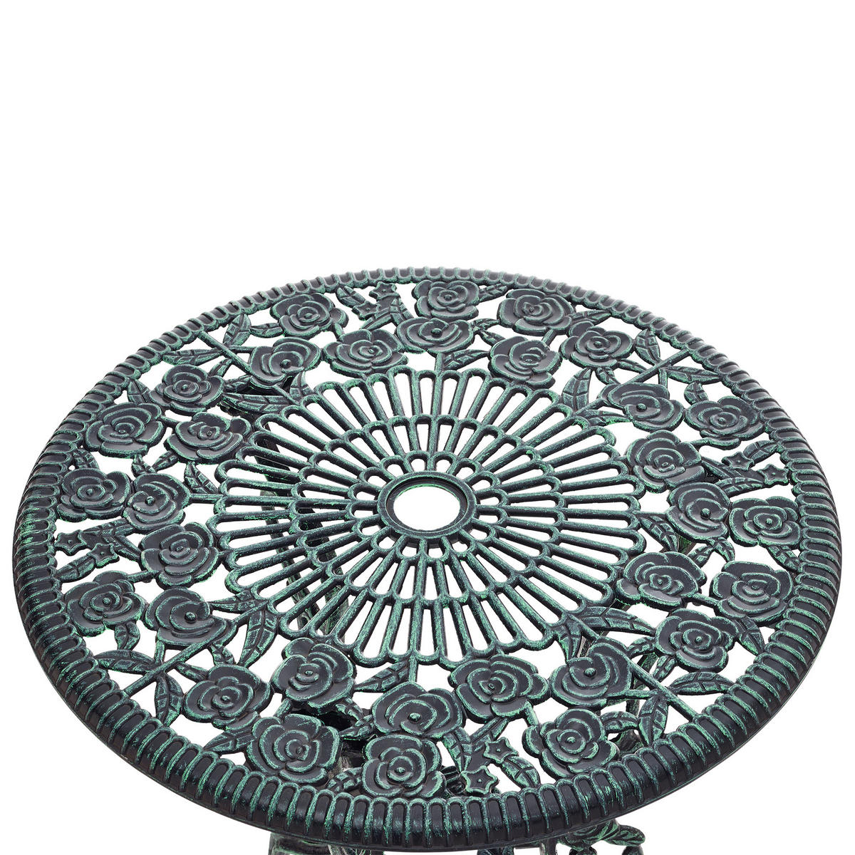 BALKON-SET 3 TLG. Wakefield - Grün, Metall - casa.pro