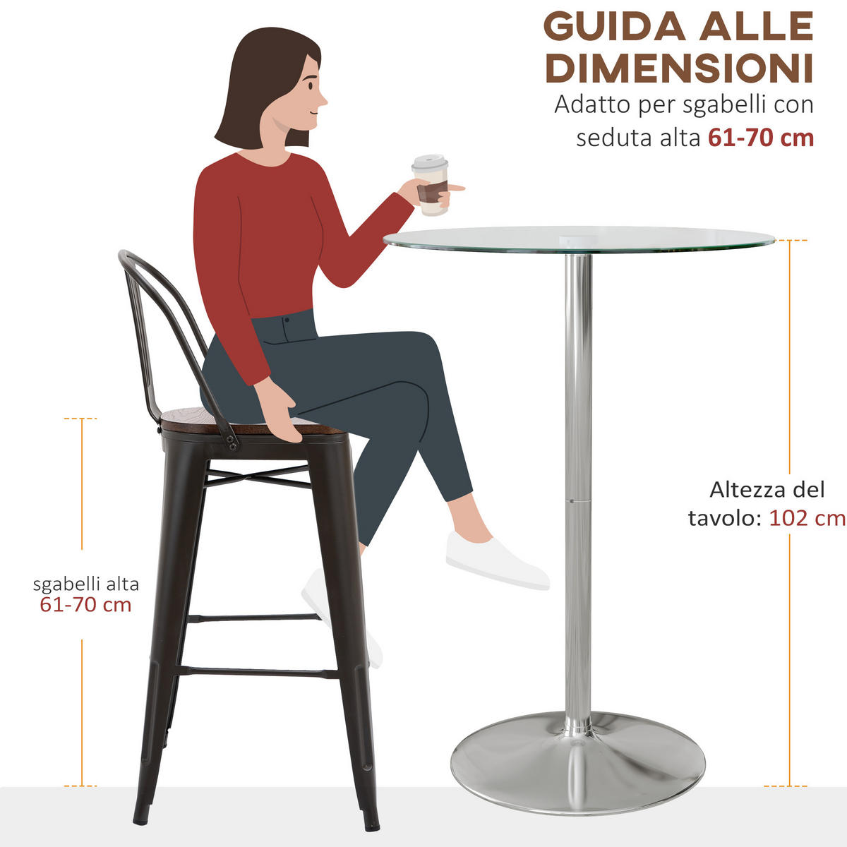 BARTISCH Transparent 1 Stück - Transparent, Kunststoff (70/70/102cm) - GiPP
