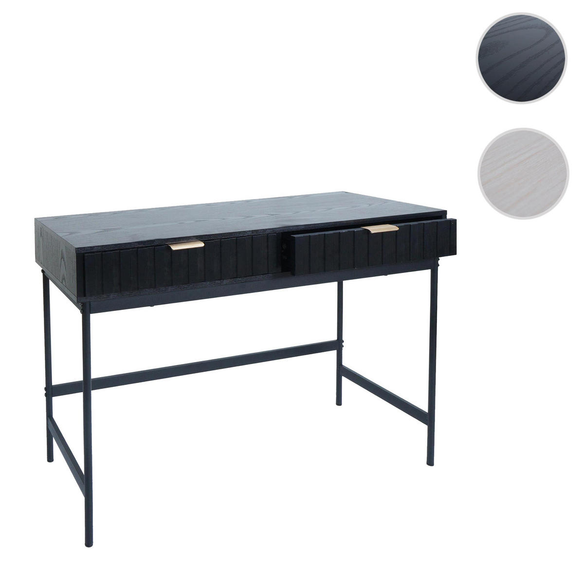 KONSOLENTISCH eckig Schwarz - Schwarz, Holzwerkstoff (40/100/85cm) - MCW