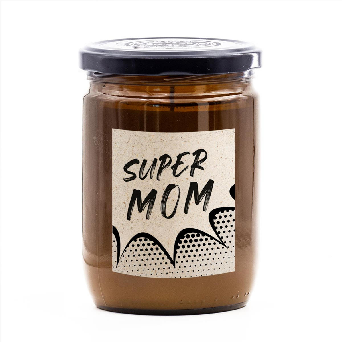 DUFTKERZE MadCandle - Multicolor, Glas/Naturmaterialen (12cm)