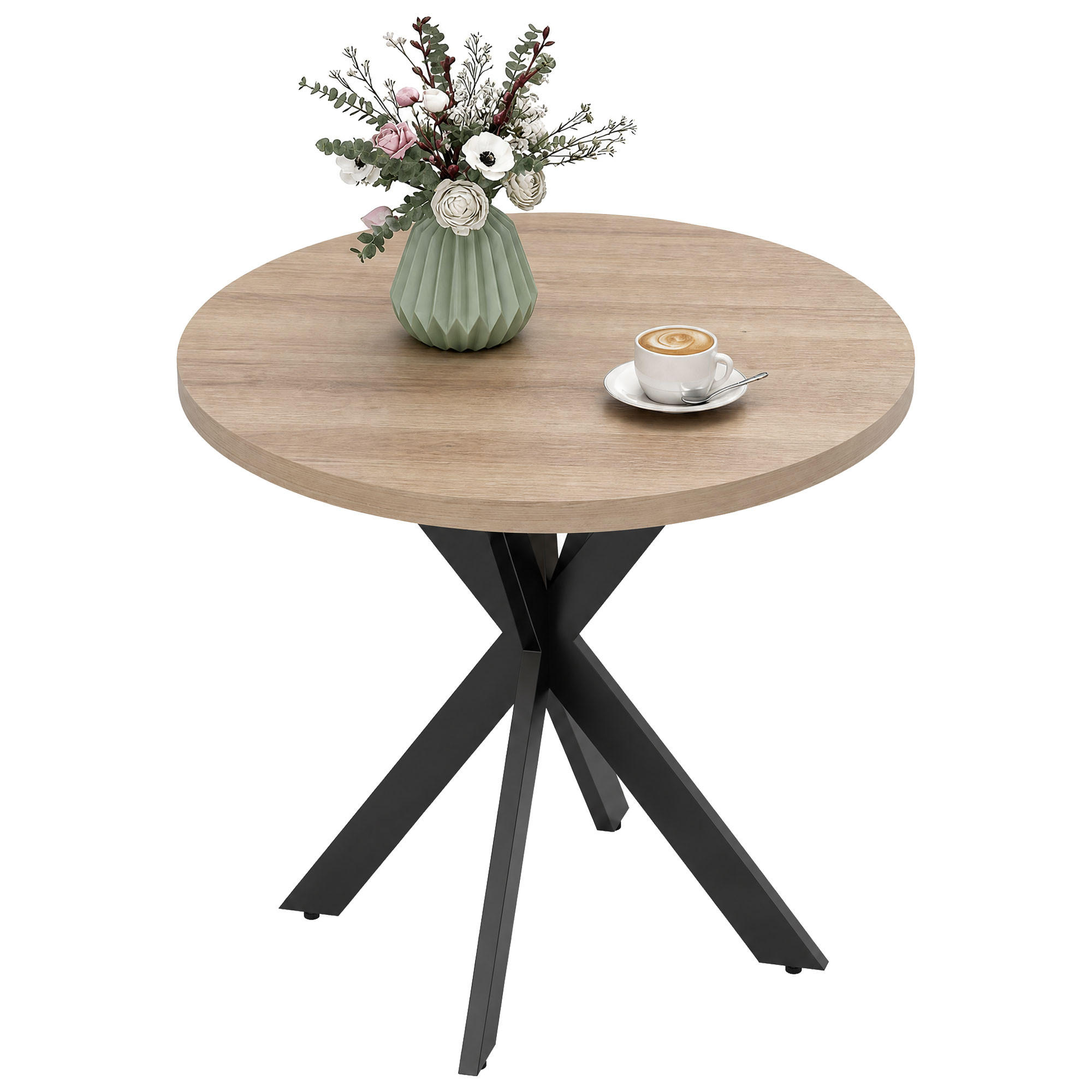 XXXLutz Esstisch Braun 75x75x75 cm