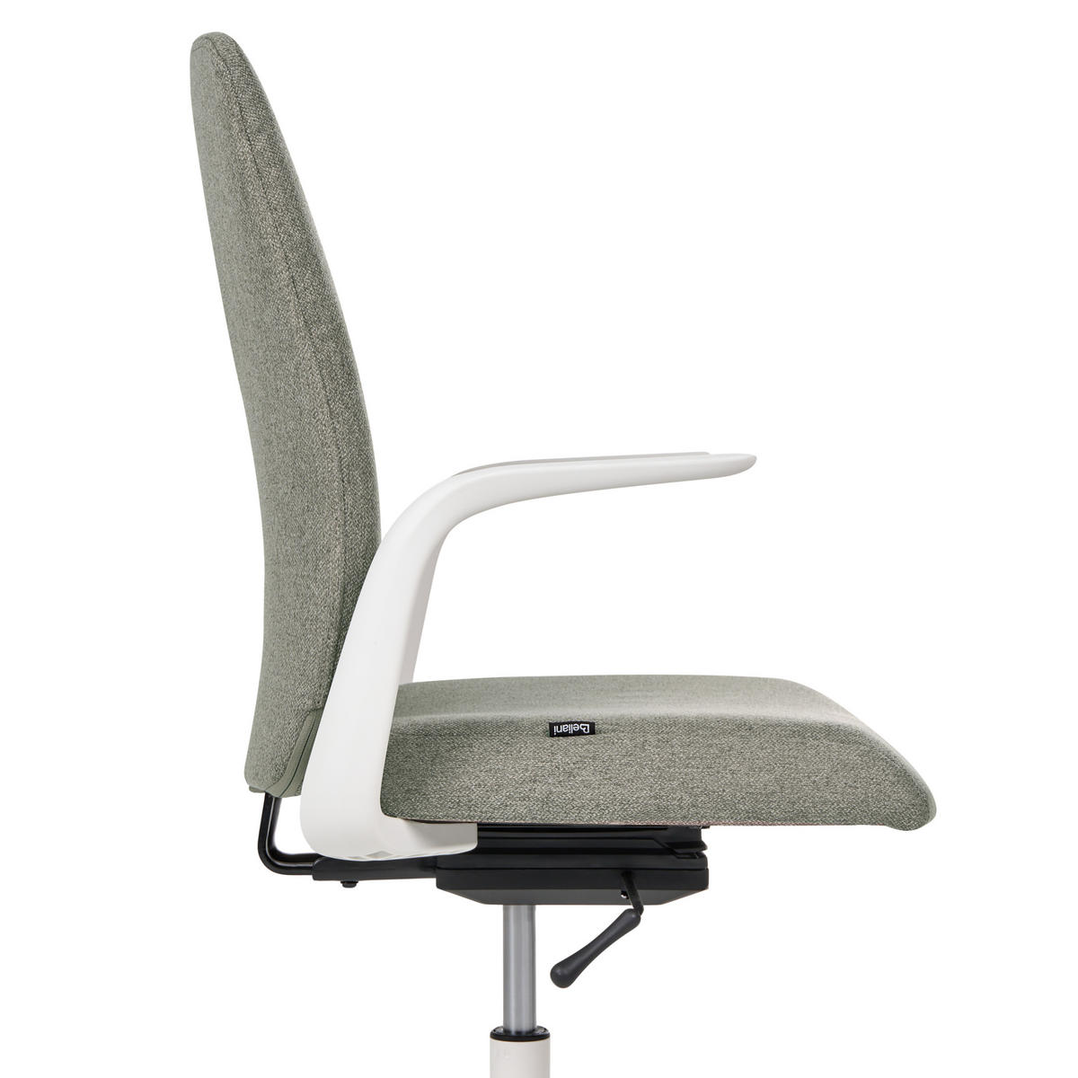 BÜROSTUHL Stoff Grün Captain - Grün, Textil (62/100/58cm) - Beliani
