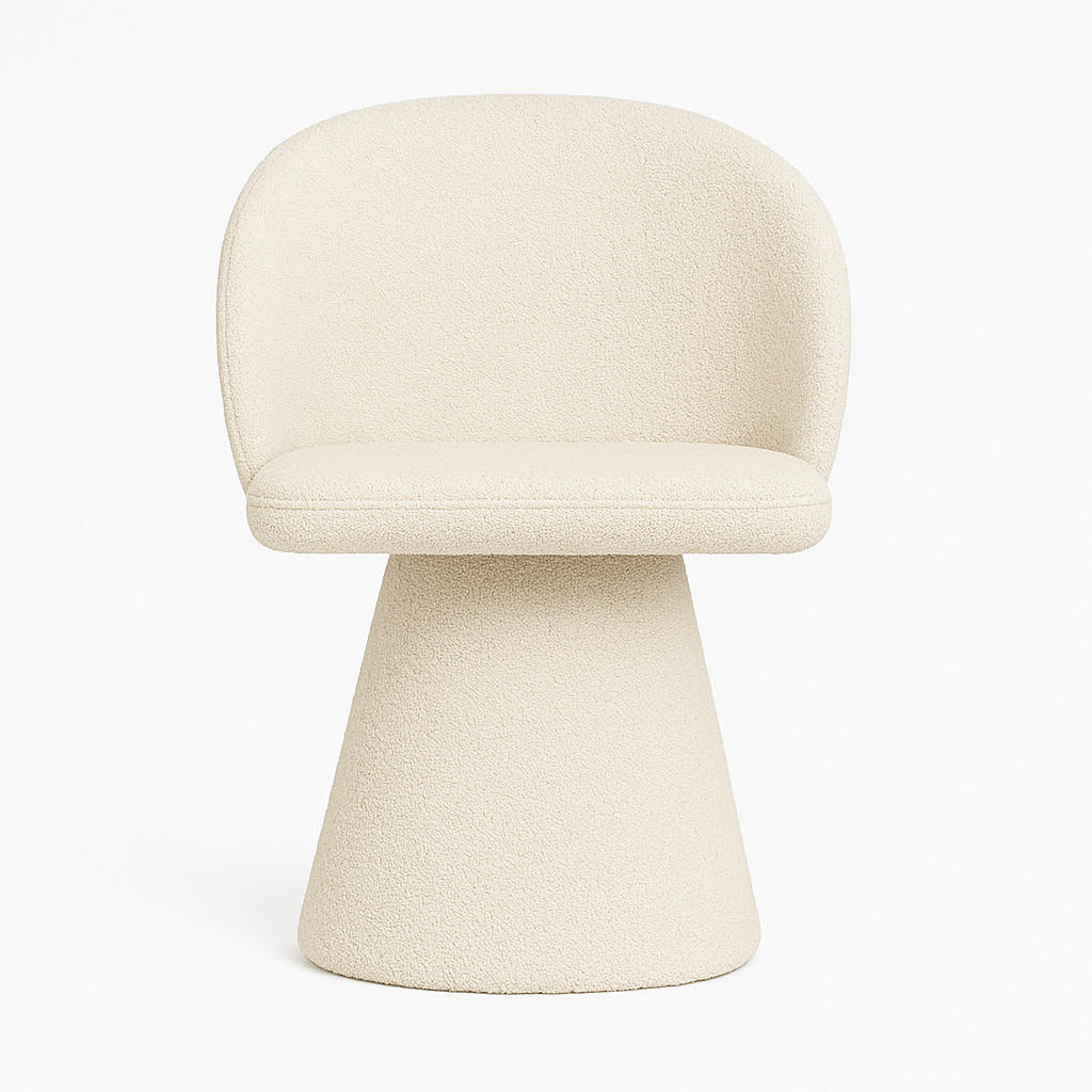 STUHL Altura Mils Stoff Catch Me Kein Drehgelen Hellbeige - Beige/Creme, Holz (62/80/57cm) - Kaiser Möbel