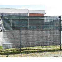 BAUZAUNNETZ grün 1,80m x 3,45m - Grün, Kunststoff (180/10cm) - KLASEBO